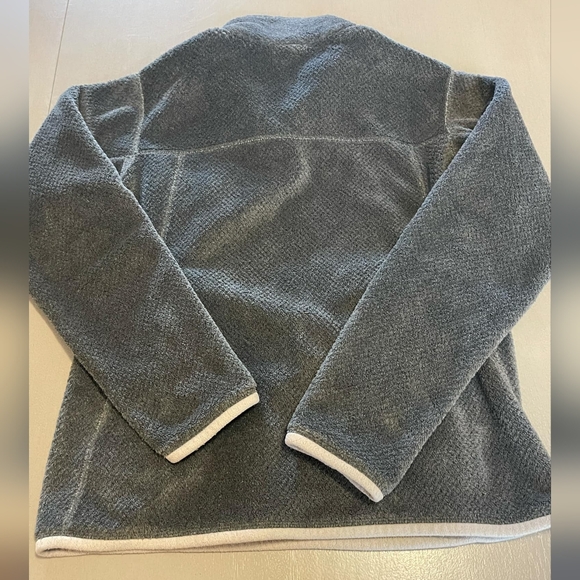 Patagonia grey womens quarter snap fleece pullover jacket size small - Picture 2 of 4
